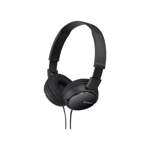 折りたたみ式 コンパクト 有線 ヘッドホン SONY ソニー MDR-ZX110B ブラック｜e-earphone