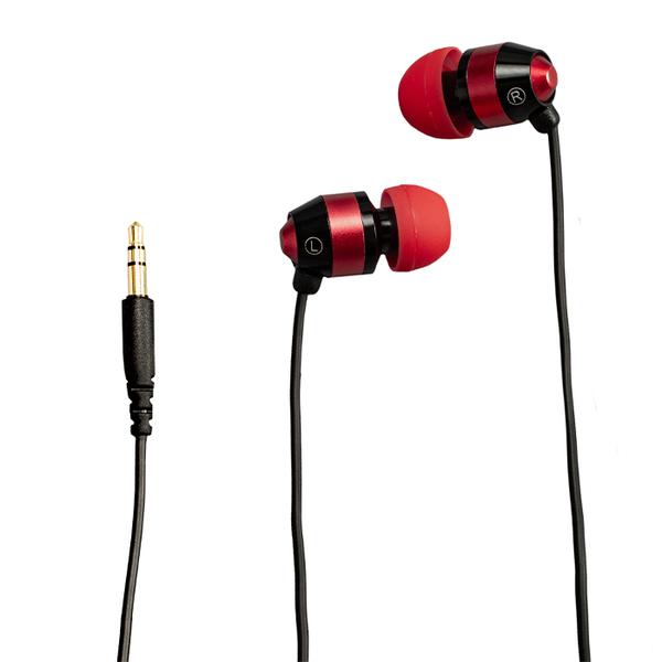 Hi-Unit HSE-A1000RD レッド 有線 イヤホン カナル型 iPhone Androi...