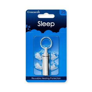 Crescendo Sleep 25 睡眠用 安眠用 快眠 耳栓 イヤープラグ 遮音 いびき｜e-earphone