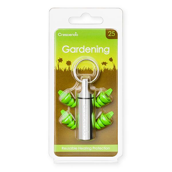 (耳栓) Crescendo Gardening 25 芝刈り機用 減音 耳負担軽減 イヤープラグ ...