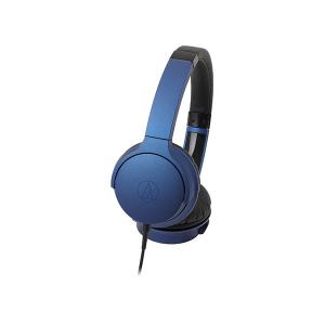 (お取り寄せ) audio-technica オーディオテクニカ ATH-AR3 BL ブルー オンイヤー密閉型ヘッドホン｜e-earphone