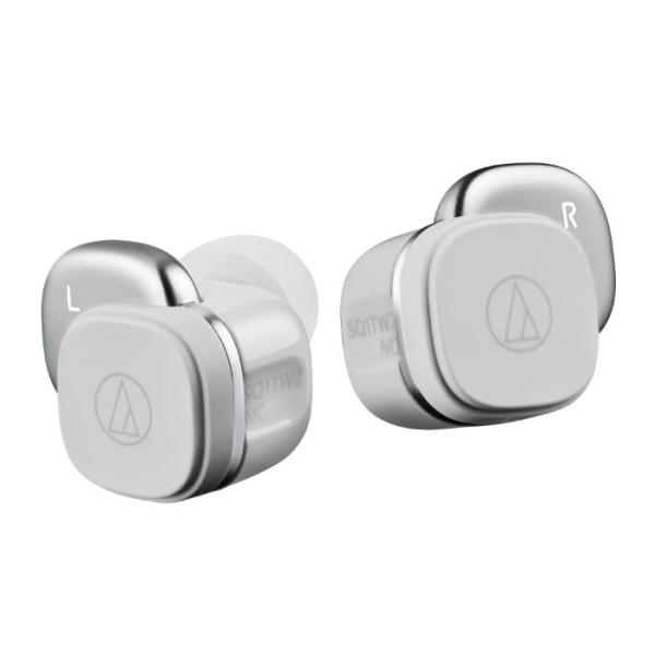 audio-technica ATH-SQ1TW2NC GY グレー 完全ワイヤレスイヤホン 左右独...