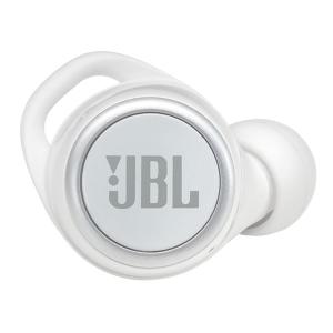 Bluetooth 完全ワイヤレス イヤホン JBL LIVE300 TWS ホワイト【JBLLIVE300TWSWHT】 ハンズフリー マイク付き 外音取り込み