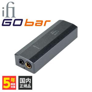 iFi-Audio GO bar アイファイオーディオ DACアンプ 小型 ハイレゾ対応 DAC アンプ ヘッドホンアンプ ポータブル 小型 スティック型｜e-earphone