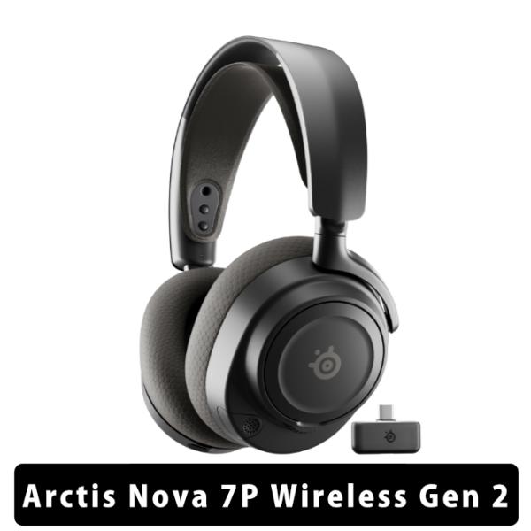 SteelSeries Arctis Nova 7P Wireless Gen 2 ゲーミング ヘッ...