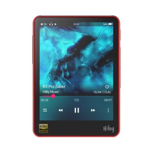 HiByMusic R3Pro Red 2.5mmバランス搭載 外部メモリ対応 小型DAP