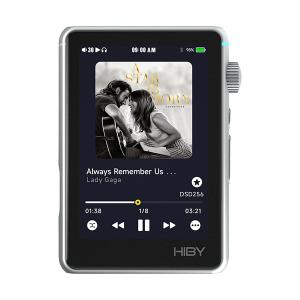 HiByMusic R3 II - Silver ハイビーミュージック 音楽プレーヤー ポータブルオーディオプレーヤー ハイレゾ Bluetooth 小型 (送料無料)｜e-earphone