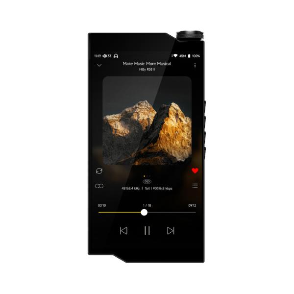 HiByMusic RS8 II Black デジタルオーディオプレーヤー DAP フラグシップ A...