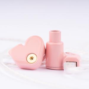 イヤホン 水月雨  SSR ピンク 有線 リケーブル対応 カナル型