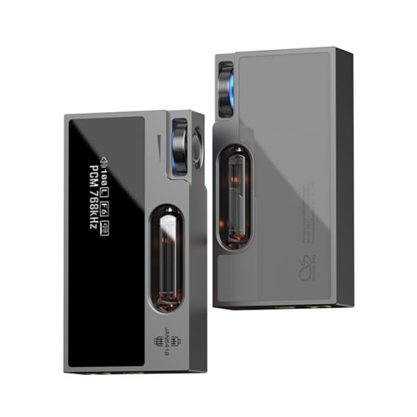 SHANLING UA7 Gray ヘッドホンアンプ 真空管 ポータブル DACアンプ type-C...