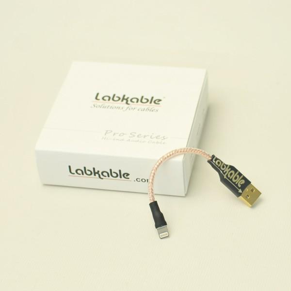 (お取り寄せ) Labkable Lightning-USBケーブル（4芯 HROCC 銅）(納期お...