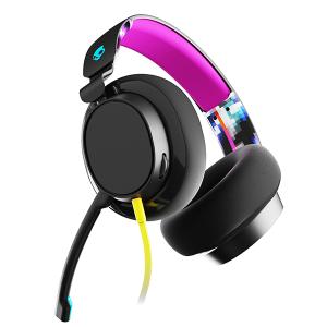 Skullcandy スカルキャンディ SLYR Black DigiHype (S6SYYーP003) 有線 ゲーミング ヘッドセット マイク付き ミュートボタン搭載 (送料無料)｜e-earphone