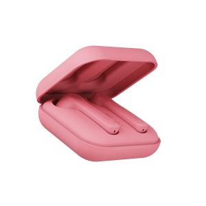 (倉庫) インナーイヤー型 Bluetooth 完全ワイヤレスイヤホン Happy Plugs AIR 1 GO PEACH ピーチ おしゃれ プレゼント ギフト 軽量 両耳