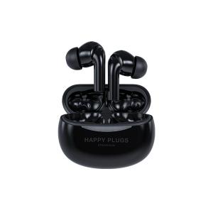 Happy Plugs JOY PRO BLACK ワイヤレスイヤホン カナル型 Bluetooth 5.3 ブルートゥース マイク付き 通話 ノイズキャンセリング (送料無料)｜e-earphone