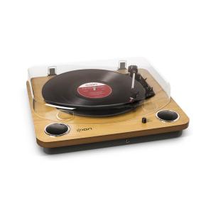 ION MAX LP -Conversion Turntable with Stereo Speakers- USB端子/ステレオスピーカー搭載オールインワン・ターンテーブル