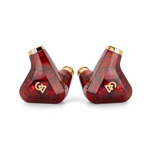 Campfire Audio Trifecta Crimson【CAM-3174】 有線イヤホン 密閉型 リケーブル対応 MMCX 3.5mm 4.4mm バランス キャンプファイヤーオーディオ