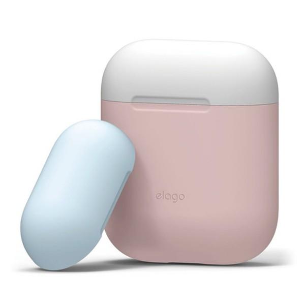 elago エラゴ AIRPODS DUO CASE for AirPods ピンク AirPods...