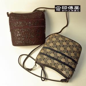 印傳屋（INDEN-YA） 印伝 ハンドバッグ 鹿革 漆塗り : Desir Yahoo