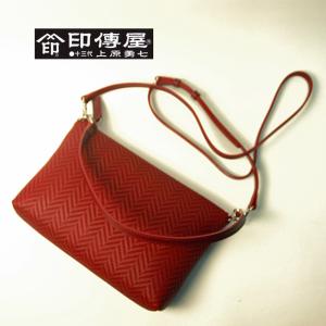 印傳屋（INDEN-YA） 印伝ショルダーバッグ ポシェットバッグ 印伝屋