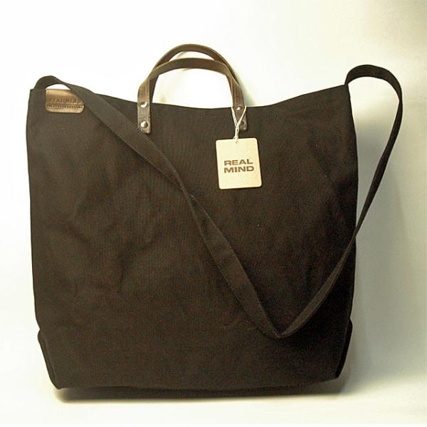 トートバッグ  リアルマインド ファシル 日本製 日本老舗メーカーリリー 帆布 Ａ4ファイルが入る ...