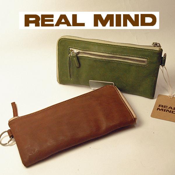 L字 ラウンド 長財布 日本製 リリー リアルマインド REAL MIND 馬革 フォロシリーズ