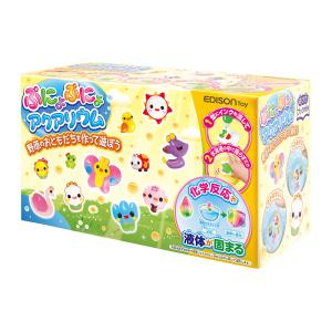 エジソン ぷにょぷにょ アクアリウム 野原のおともだちを作って遊ぼう 液体が固まる 家族で遊ぶ お風...