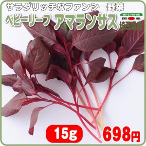 サラダリッチなファンシー野菜　べビリーフ アマランサス
