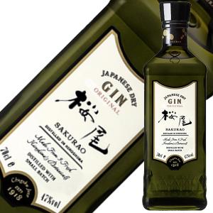 桜尾 ジン オリジナル ジャパニーズ ドライ ジン 47度 700ml スピリッツ｜e-felicity