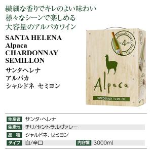 白ワイン チリ サンタ ヘレナ アルパカ シャ...の詳細画像1