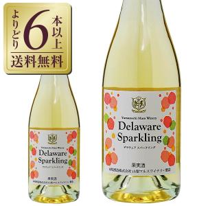 スパークリングワイン 国産 山梨マルスワイナリー デラウェア スパークリング 2021 750ml 日本ワインの商品画像