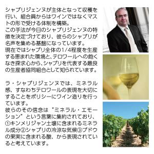 白ワイン フランス ブルゴーニュ ラ シャブリ...の詳細画像2