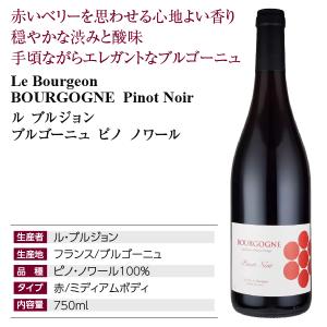 赤ワイン フランス ル ブルジョン ブルゴーニ...の詳細画像3