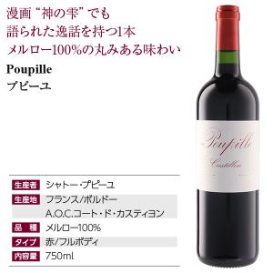 赤ワイン フランス ボルドー プピーユ 201...の詳細画像3