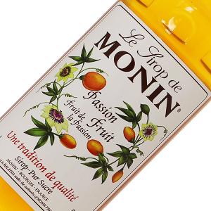 MONIN（モナン） 日仏貿易 パッションフルーツ・シロップ 700ml瓶×6本