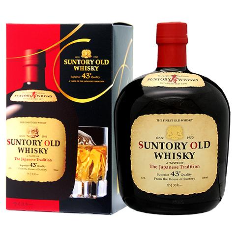 ウイスキー サントリーウイスキー オールド 43度 箱付 700ml 洋酒