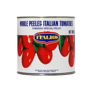 トマト缶 イタリアット（旧モンテベッロ） ホールトマト 丸ごと 2550g 食品 1梱包6缶まで 包...