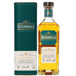 ウイスキー ブッシュミルズ 10年 40度 並行 箱付 700ml 包装不可