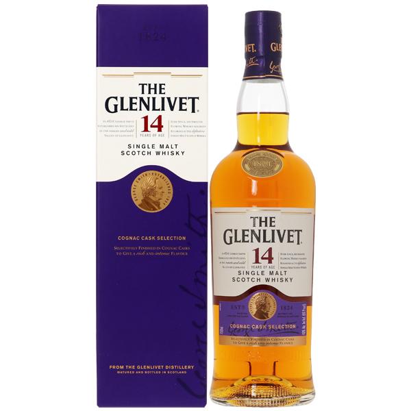 ウイスキー ザ グレンリベット 14年 コニャックカスク セレクション シングルモルト スコッチ ウ...