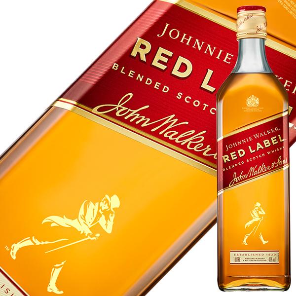 ウイスキー ジョニーウォーカー レッドラベル 40度 正規 箱なし 1000ml スコッチ 洋酒 w...