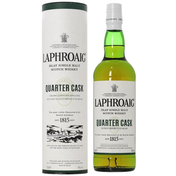 ウイスキー ラフロイグ クォーターカスク（クオーターカスク） 48度 箱付 700ml シングルモル...