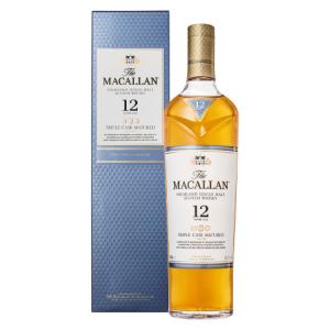 ウイスキー ザ マッカラン トリプルカスク 12年 40度 正規 箱付 700ml シングルモルト 洋酒_YM12T