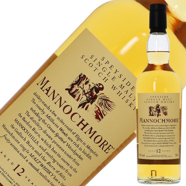 花と動物シリーズ マノックモア 12年 スペイサイド シングルモルト スコッチウイスキー 43度 並...