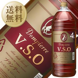 ブランデー ニッカ ドンピエール VSO 37度 4000ml（4L） ペットボトル 4本 1ケース 洋酒　包装不可 他商品と同梱不可｜e-felicity