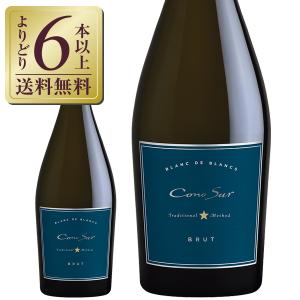 スパークリングワイン チリ コノスル ブラン ド ブラン ブリュット 2017 750ml｜酒類の総合専門店 フェリシティー