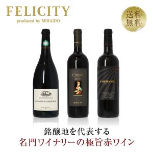 250円OFFクーポン 【7】赤ワインセット 注目の作り手 極旨赤ワイン 3本セット 第21弾 750ml×3 送料無料 包装不可 飲み比べ ワインセット