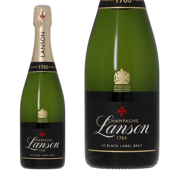 シャンパン フランス シャンパーニュ ランソン ブラックラベル ブリュット 正規 箱なし 750ml
