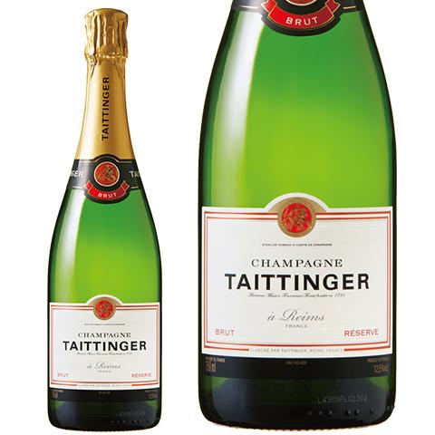 シャンパン フランス シャンパーニュ テタンジェ ブリュット レゼルブ 並行 箱なし 750ml 包...