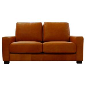 二人掛けソファ イタリア製オイルレザー Gullam グラム 2P : ソファ