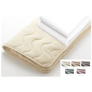 日本ベッド テンセル ネーベルメーキングセット三点パック スムースパッド クイーン ベッドパッド＆シ...