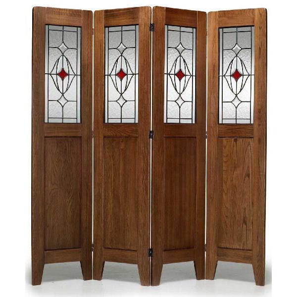 ウィッシュ5416ステンドスクリーン パーテーション スクリーン 間仕切り シンプル ステンドガラス...